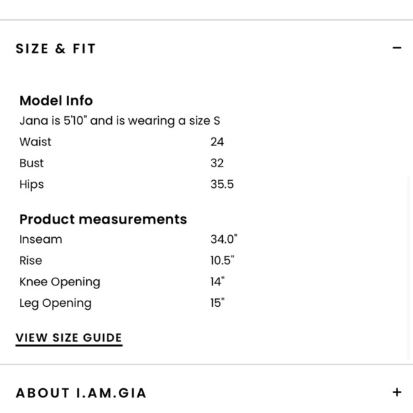 I.AM.GIA Paris Pant in Black faux leather cut out - Picture 10 of 10